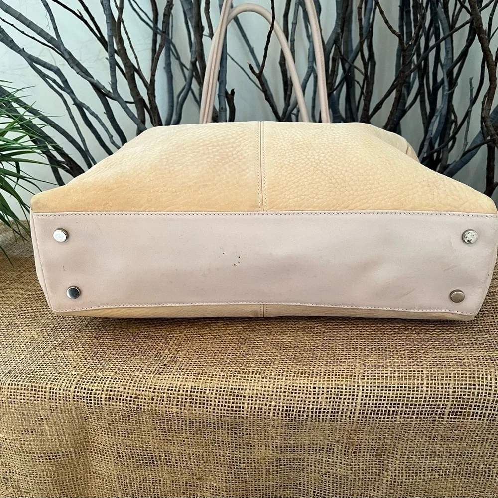 Molton Brown Buttery Pebble Nubuck Leather Tote